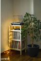 Стойка для пластинок и проигрывателя Wood Vinyl 33 | LOMOD