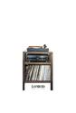 Стойка для пластинок и проигрывателя Wood Vinyl 45 | LOMOD