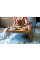 Поднос  деревянный на ножках Breakfast in Bed | LOMOD