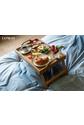 Поднос  деревянный на ножках Breakfast in Bed | LOMOD