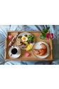 Поднос  деревянный на ножках Breakfast in Bed | LOMOD