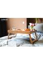 Поднос  деревянный на ножках Breakfast in Bed | LOMOD