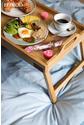 Поднос  деревянный на ножках Breakfast in Bed | LOMOD