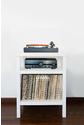 Подставка для винилового проигрывателя и пластинок Wood Vinyl 45 | LOMOD