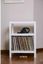 Подставка для винилового проигрывателя и пластинок Wood Vinyl 45 | LOMOD