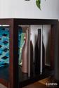 Стеллаж для пластинок и проигрывателя Wood Vinyl S | LOMOD
